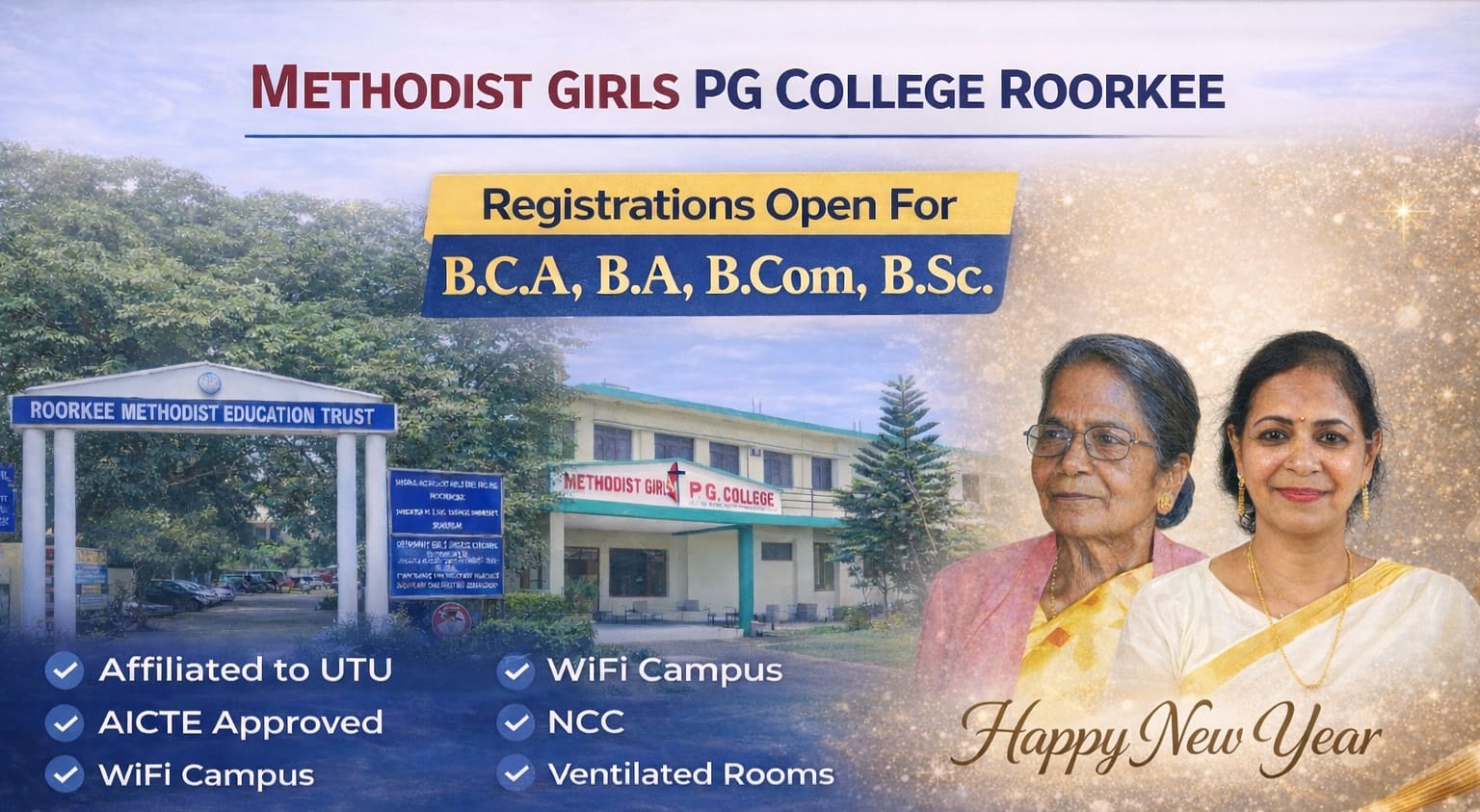METHODIST GIRL’S P.G. COLLEGE ROORKEE, HARIDWAR