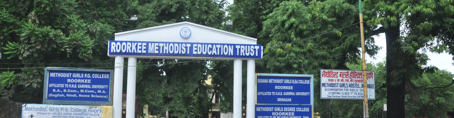 METHODIST GIRL’S P.G. COLLEGE ROORKEE, HARIDWAR